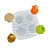 Molde de Silicone Quarteto de Conchas Lawanda 916 - Flexarte - Imagem 1