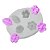 Molde de Silicone Florzinhas 112 - Flexarte - Imagem 1