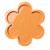 Bandeja Floratta Laranja Claro 25cm - Festplastik - Imagem 1