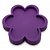 Bandeja Floratta Roxo 25cm - Festplastik - Imagem 1