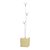 Suporte Para Balão Dourado 3 Hastes - Festplastik - Imagem 1