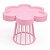 Boleira Floratta Rosa Candy 25cm - Festplastik - Imagem 1