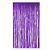 Cortina Metalizada Roxo 1x2m - Partiu Festa - Imagem 1