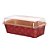 Forma Plumpy M Eco Kraft Vermelha Com Tampa 250g 5un - Ultrafest - Imagem 1