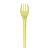 Garfo Sobremesa Amarelo Candy 50un - Trik Trik - Imagem 1