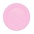 Prato Rosa Candy 15cm 10un - Trik Trik - Imagem 1