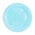 Prato Azul Candy 15cm 10un - Trik Trik - Imagem 1