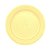 Prato Amarelo Candy 15cm 10un - Trik Trik - Imagem 1