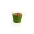 Forma Panetone Verde 250g 10un - Ultrafest - Imagem 1