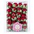 Forminha Botão de Rosa Vermelho 24un - Decora Doces - Imagem 1