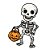 Personagem Decorativo Esqueletinho Halloween Infantil - Regina - Imagem 1