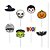Picks Para Doces Halloween Infantil 8un - Regina - Imagem 1