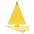 Base Para Doces Triangular Ouro 9cm 25un - Stalden - Imagem 1