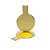 Base Para Doces Redonda Ouro 3,2cm 100un - Stalden - Imagem 1