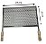 Churrasqueira inox portátil com pé regulável - 60 cm x 30 cm - Imagem 3