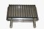 Grill em aço inox para Braseiro com 3 espetos e 1 grelha moeda e 1 grelha Argentina - Imagem 7