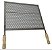 Churrasqueira Grande 100% Aço Inox 430 50x40 E Grelha Em Aço Inox - Imagem 4