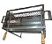 Churrasqueira inox 60cm x 34cm - Imagem 1