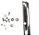 Churrasqueira inox 60cm x 34cm - Imagem 7
