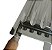 Kit Braseiro Gourmet de Embutir 70x45 com Grill Preto Grelha Argentina e 3 Espetos em Aço Inox - Imagem 9