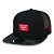 Boné New Era 950 Military Full Branded Aba Reta Preto - Imagem 1