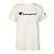 Camiseta Feminina Champion Script Logo Ink Off White - Imagem 1