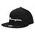 Boné Champion Aba Reta Snapback Script Hat Preto - Imagem 1