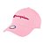 Boné Champion Aba Curva Classic Twill Script Heritage Rosa - Imagem 1
