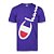 Camiseta Manga Curta Champion Malhão Script Crossed Ink Roxa - Imagem 1