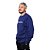 Moletom Champion Felpado Gola Careca Script Logo Azul - Imagem 3