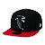 Boné New Era Atlanta Falcons 950 Classic Team NFL Aba Reta - Imagem 1