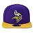 Boné New Era Minnesota Vikings 950 Classic Team NFL Aba Reta - Imagem 3