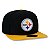 Boné New Era Pittsburgh Steelers 950 Classic Team Aba Reta - Imagem 4