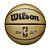 Bola de Basquete Wilson NBA Gold Edition Tamanho 7 - Imagem 1