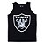 Regata Oakland Raiders Basic Preta - New Era - Imagem 1