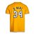 Camiseta M&N Los Angeles Lakers NBA Shaquille O'Neal 34 - Imagem 2