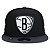 Boné New Era Brooklyn Nets 950 NBA Draft 2021 Aba Reta Preto - Imagem 3