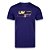 Camiseta NBA Los Angeles Lakers Basquete Roxo - Imagem 1