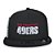 Boné New Era San Francisco 49ers 950 Draft Font Aba Reta - Imagem 3