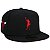 Boné New Era Chicago Bulls NBA Compound 5950 59Fifty Preto - Imagem 4