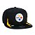 Boné New Era Pittsburgh Steelers 950 NFL 21 Sideline Home - Imagem 4
