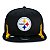 Boné New Era Pittsburgh Steelers 950 NFL 21 Sideline Home - Imagem 3