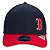 Boné New Era Boston Red Sox MLB 950 Core Block Azul Marinho - Imagem 3