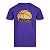 Camiseta New Era Los Angeles Lakers NBA Core Ball Roxo - Imagem 1