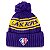 Gorro New Era Los Angeles Lakers NBA21 Draft Knit Roxo - Imagem 2