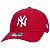 Boné New Era New York Yankees 940 MLB White On Red Vermelho - Imagem 1