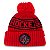 Gorro New Era Houston Rockets NBA Draft Knit Vermelho - Imagem 1