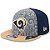 Boné Los Angeles Rams 950 Snapback Draft Reflective - New Era - Imagem 1