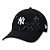 Boné New Era New York Yankees 940 Fence Black - Imagem 1