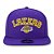 Boné New Era Los Angeles Lakers 950 OF Core College Roxo - Imagem 3